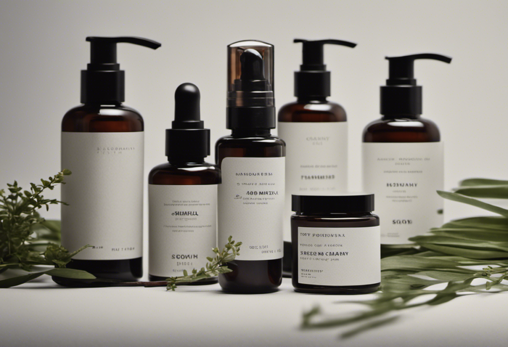 Men's skincare products